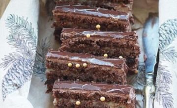 Świąteczny tort piernikowy